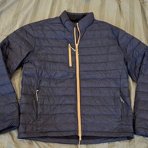 Mens Straight Down Large Jacket Down Fill